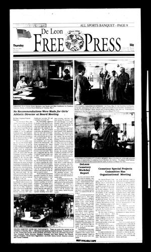 De Leon Free Press (De Leon, Tex.), Vol. 112, No. 45, Ed. 1 Thursday, May 16, 2002