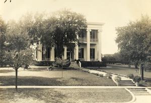 [Governor's Mansion with trees]