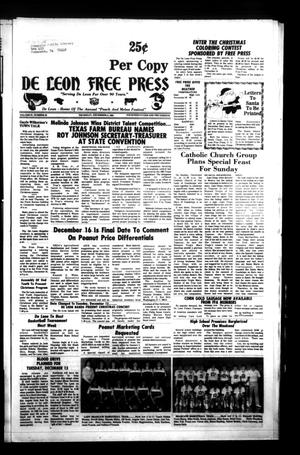 Primary view of object titled 'De Leon Free Press (De Leon, Tex.), Vol. 97, No. 28, Ed. 1 Thursday, December 8, 1983'.