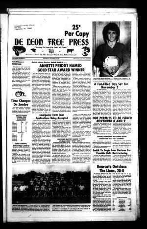 De Leon Free Press (De Leon, Tex.), Vol. 99, No. 21, Ed. 1 Thursday, October 25, 1984