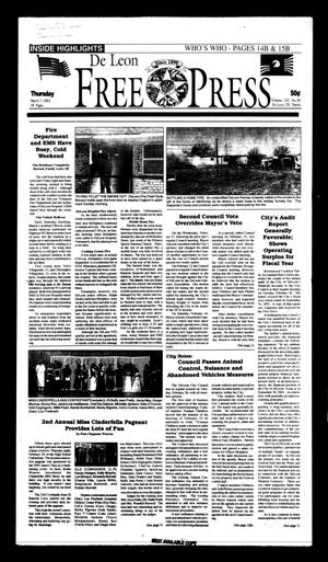De Leon Free Press (De Leon, Tex.), Vol. 112, No. 35, Ed. 1 Thursday, March 7, 2002