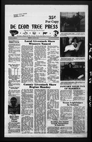 De Leon Free Press (De Leon, Tex.), Vol. 101, No. 33, Ed. 1 Thursday, January 12, 1989