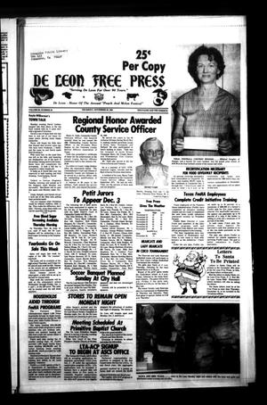 De Leon Free Press (De Leon, Tex.), Vol. 99, No. 26, Ed. 1 Thursday, November 29, 1984