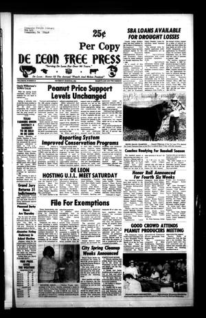Primary view of De Leon Free Press (De Leon, Tex.), Vol. 98, No. 43, Ed. 1 Thursday, March 22, 1984
