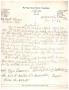 Primary view of [Letter from Mrs. Effie Shannon to Truett Latimer, December 7, 1954]