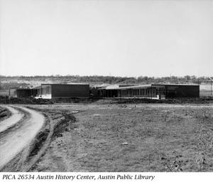 Primary view of object titled '[T.A. Gullett School Construction]'.
