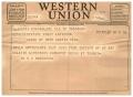 Letter: [Telegram from Dr. B. C. Roberson, April 27, 1955]