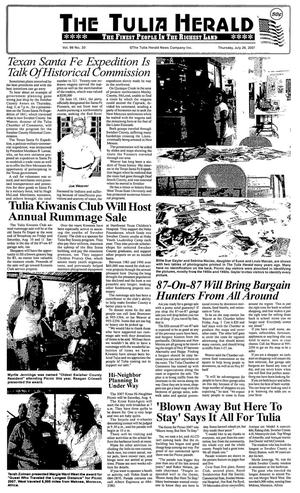 The Tulia Herald (Tulia, Tex.), Vol. 99, No. 30, Ed. 1 Thursday, July 26, 2007