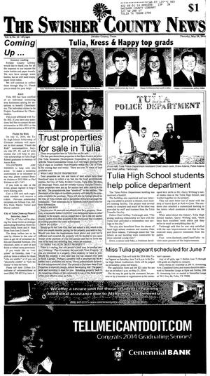 The Swisher County News (Tulia, Tex.), Vol. 6, No. 22, Ed. 1 Thursday, May 29, 2014