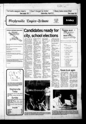 Stephenville Empire-Tribune (Stephenville, Tex.), Vol. 111, No. 197, Ed. 1 Friday, April 4, 1980
