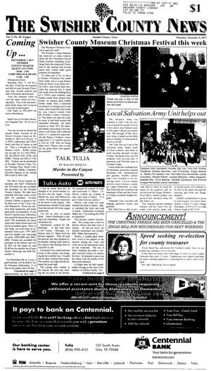 Primary view of object titled 'The Swisher County News (Tulia, Tex.), Vol. 5, No. 49, Ed. 1 Thursday, December 5, 2013'.