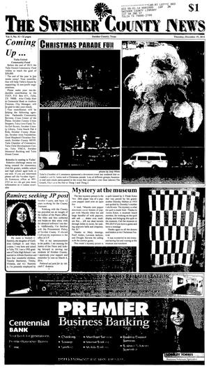 Primary view of object titled 'The Swisher County News (Tulia, Tex.), Vol. 5, No. 51, Ed. 1 Thursday, December 19, 2013'.