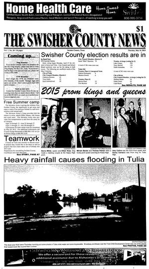 The Swisher County News (Tulia, Tex.), Vol. 7, No. 20, Ed. 1 Thursday, May 14, 2015