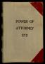 Book: Travis County Deed Records: Deed Record 272 - Power of Attorney
