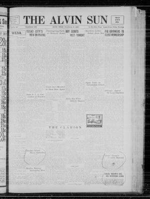 Primary view of object titled 'The Alvin Sun (Alvin, Tex.), Vol. 38, No. 18, Ed. 1 Friday, December 2, 1927'.