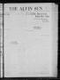 Thumbnail image of item number 1 in: 'The Alvin Sun (Alvin, Tex.), Vol. 38, No. 14, Ed. 1 Friday, November 4, 1927'.