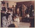 Thumbnail image of item number 1 in: '[Alfonso Ramos Band plays for a wedding reception at the San Jose Community Center]'.
