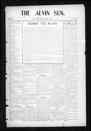 The Alvin Sun. (Alvin, Tex.), Vol. 18, No. 33, Ed. 1 Friday, January 1, 1909