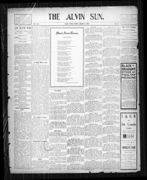 The Alvin Sun. (Alvin, Tex.), Vol. 14, No. 17, Ed. 1 Friday, August 5, 1904