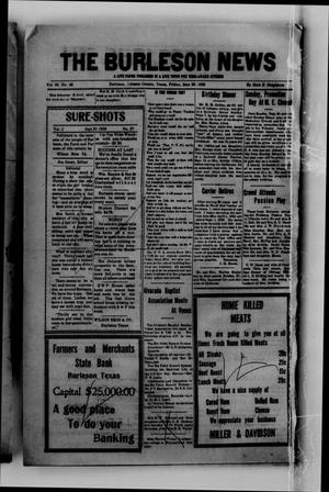The Burleson News (Burleson, Tex.), Vol. 33, No. 48, Ed. 1 Friday, September 26, 1930
