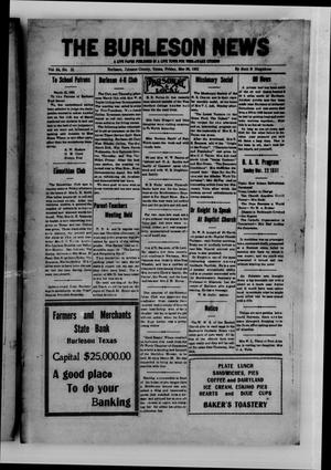 The Burleson News (Burleson, Tex.), Vol. 34, No. 21, Ed. 1 Friday, March 20, 1931