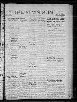 The Alvin Sun (Alvin, Tex.), Vol. 62, No. 36, Ed. 1 Thursday, April 3, 1952