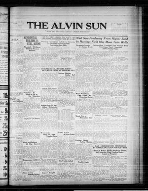 Primary view of object titled 'The Alvin Sun (Alvin, Tex.), Vol. 47, No. 46, Ed. 1 Friday, June 18, 1937'.