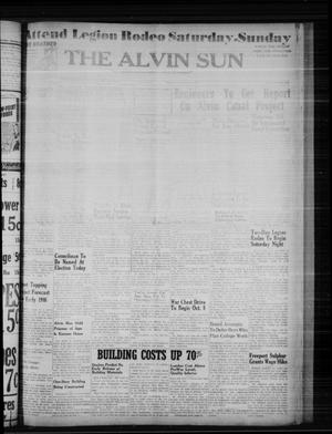 The Alvin Sun (Alvin, Tex.), Vol. [56], No. [8], Ed. 1 Thursday, September 20, 1945