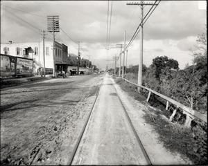 Primary view of object titled 'South Congress Avenue looking north'.