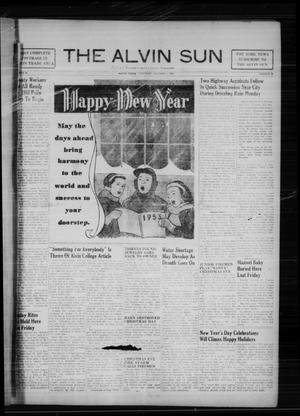 The Alvin Sun (Alvin, Tex.), Vol. 63, No. 22, Ed. 1 Thursday, January 1, 1953