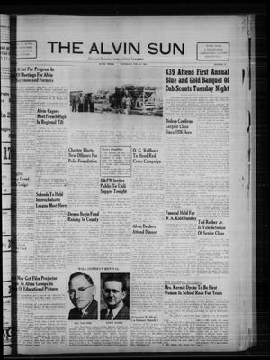 Primary view of object titled 'The Alvin Sun (Alvin, Tex.), Vol. 59, No. 31, Ed. 1 Thursday, February 24, 1949'.