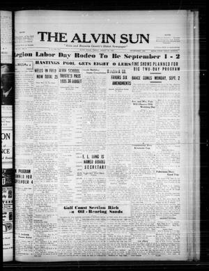 The Alvin Sun (Alvin, Tex.), Vol. 46, No. 4, Ed. 1 Friday, August 30, 1935