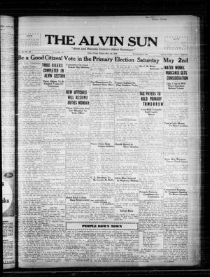 Primary view of object titled 'The Alvin Sun (Alvin, Tex.), Vol. 46, No. 39, Ed. 1 Friday, May 1, 1936'.