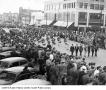 Photograph: Armistice parade down Congress