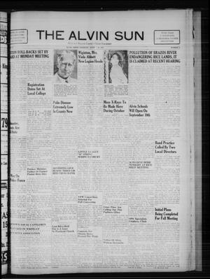The Alvin Sun (Alvin, Tex.), Vol. 62, No. 3, Ed. 1 Thursday, August 16, 1951