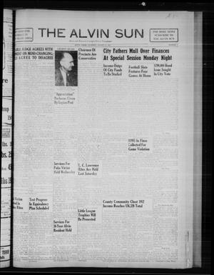 The Alvin Sun (Alvin, Tex.), Vol. 63, No. 2, Ed. 1 Thursday, August 21, 1952