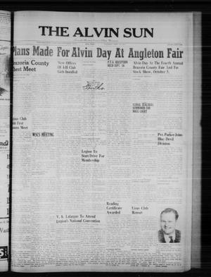 The Alvin Sun (Alvin, Tex.), Vol. 57, No. 7, Ed. 1 Thursday, September 19, 1946