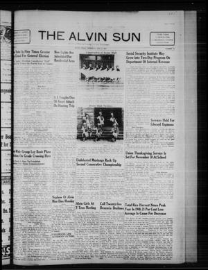 The Alvin Sun (Alvin, Tex.), Vol. 61, No. 15, Ed. 1 Thursday, November 9, 1950
