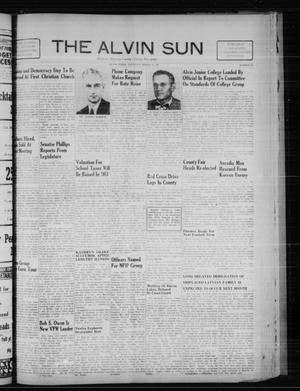 The Alvin Sun (Alvin, Tex.), Vol. 61, No. 35, Ed. 1 Thursday, March 29, 1951