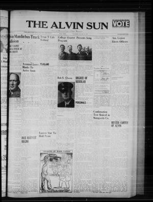 The Alvin Sun (Alvin, Tex.), Vol. 57, No. 3, Ed. 1 Thursday, August 22, 1946