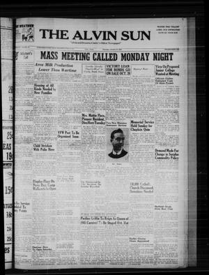 The Alvin Sun (Alvin, Tex.), Vol. 56, No. 13, Ed. 1 Thursday, October 25, 1945