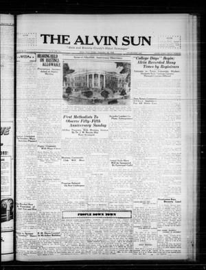 The Alvin Sun (Alvin, Tex.), Vol. 47, No. 8, Ed. 1 Friday, September 25, 1936