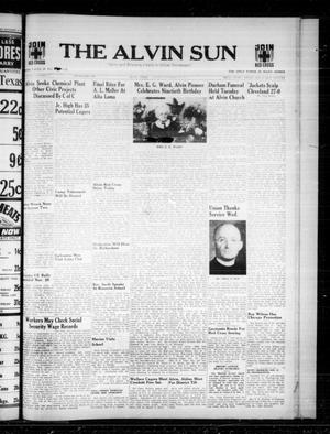 The Alvin Sun (Alvin, Tex.), Vol. 52, No. 17, Ed. 1 Friday, November 21, 1941