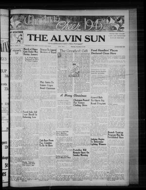 Primary view of object titled 'The Alvin Sun (Alvin, Tex.), Vol. 56, No. 21, Ed. 1 Thursday, December 20, 1945'.