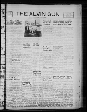 The Alvin Sun (Alvin, Tex.), Vol. 61, No. 37, Ed. 1 Thursday, April 12, 1951