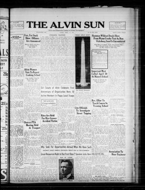 The Alvin Sun (Alvin, Tex.), Vol. 49, No. 37, Ed. 1 Friday, April 14, 1939