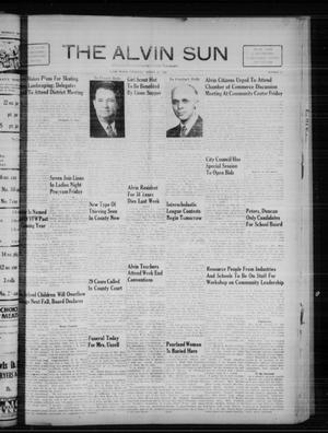 The Alvin Sun (Alvin, Tex.), Vol. 60, No. 35, Ed. 1 Thursday, March 30, 1950