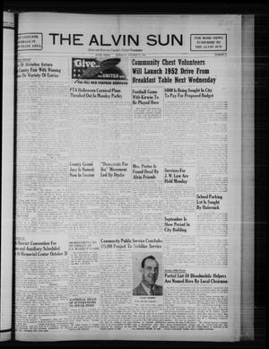 The Alvin Sun (Alvin, Tex.), Vol. 63, No. 11, Ed. 1 Thursday, October 16, 1952