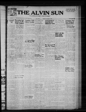 Primary view of object titled 'The Alvin Sun (Alvin, Tex.), Vol. 56, No. 9, Ed. 1 Thursday, September 27, 1945'.