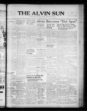 The Alvin Sun (Alvin, Tex.), Vol. 49, No. 4, Ed. 1 Friday, August 26, 1938